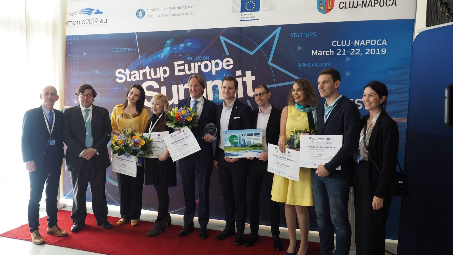 La Fundación Finnova lanza la categoría Agua de los StartUp Europe Awards 2019 en el StartUp Europe Summit de Cluj-Napoca