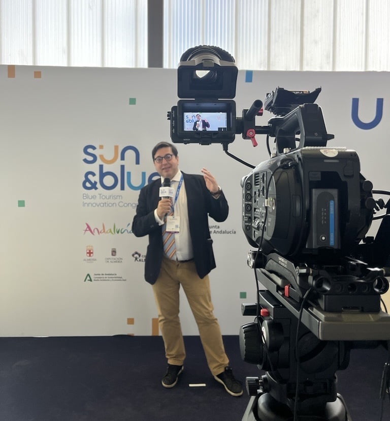 La Fundación Finnova presenta el proyecto europeo FU-TOURISM en el Sun&Blue Congress sobre turismo azul celebrado en Almería