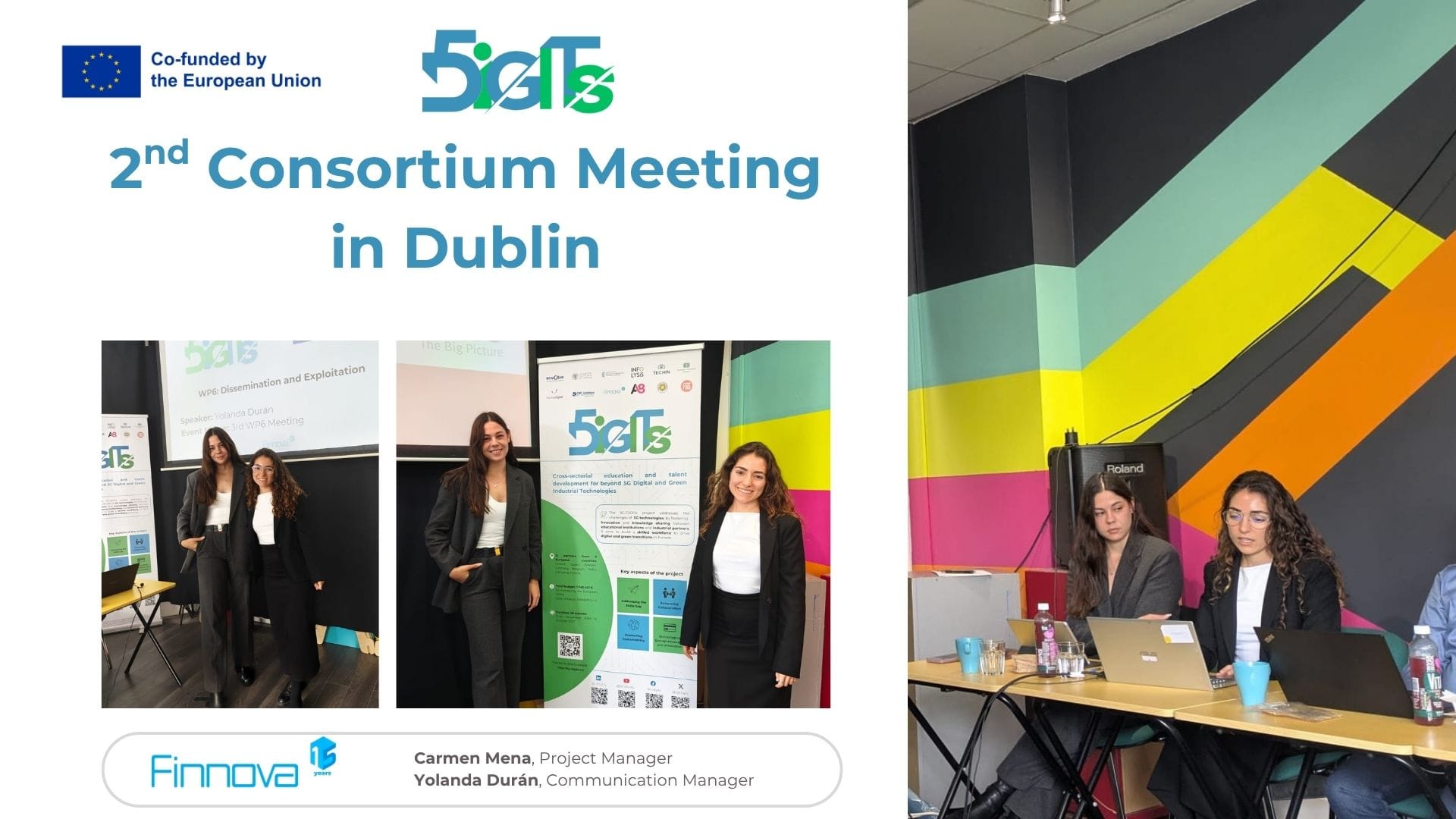 Finnova leads 5G-DiGITs communication in Dublin and takes part in the project’s first Brokerage Event