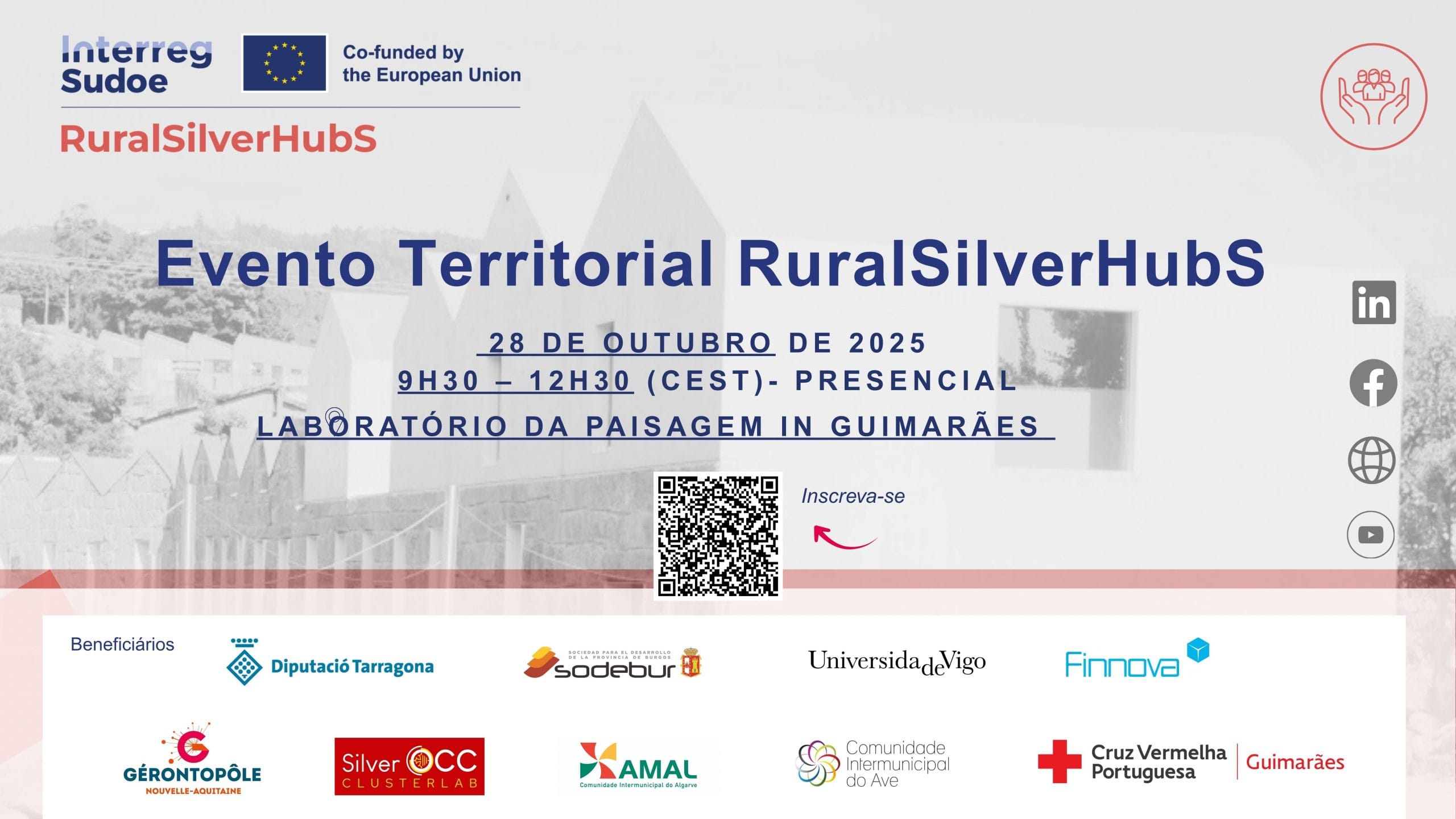 RuralSilverHubS impulsa en Guimarães un encuentro territorial para promover la Silver Economy en las zonas rurales